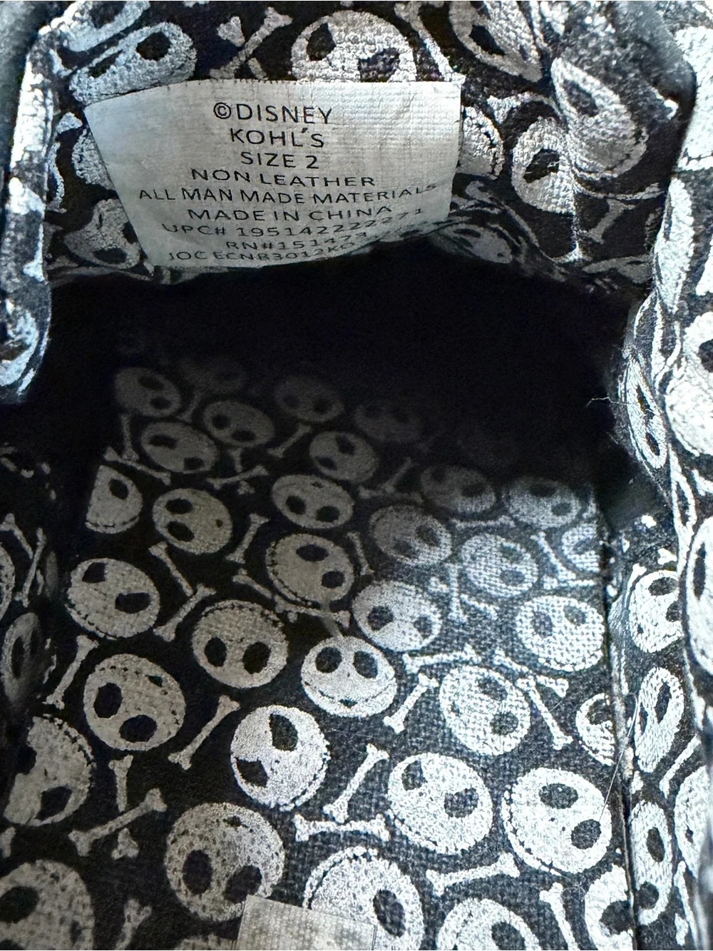 Disney Nightmare Before Christmas Shoes